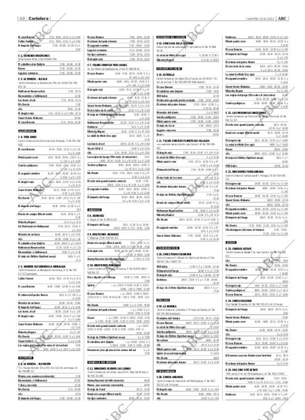 ABC MADRID 19-11-2002 página 68