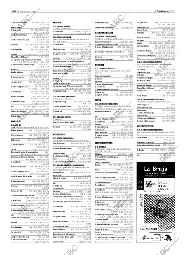 ABC MADRID 19-11-2002 página 69