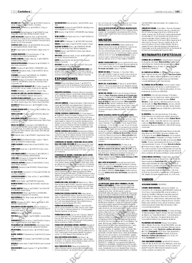ABC MADRID 19-11-2002 página 72