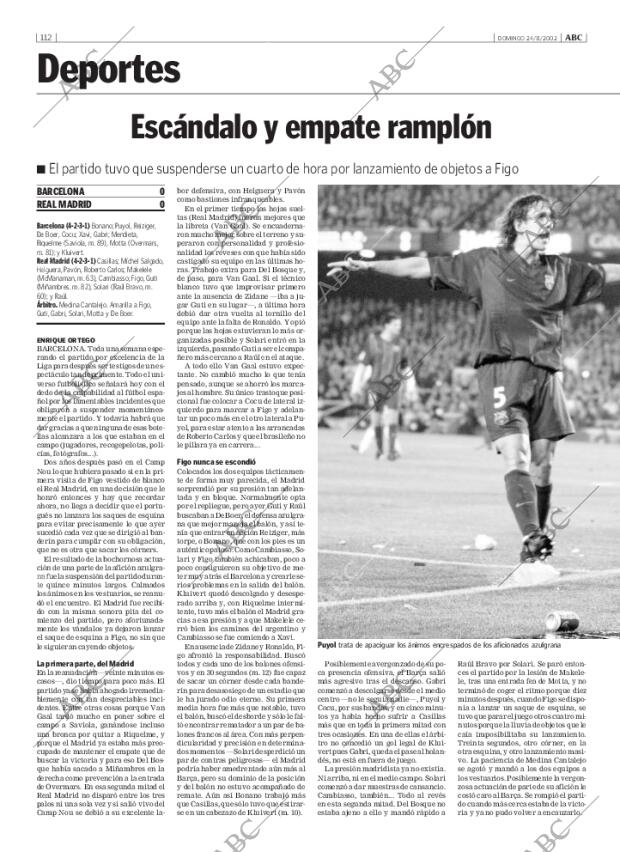 ABC MADRID 24-11-2002 página 112