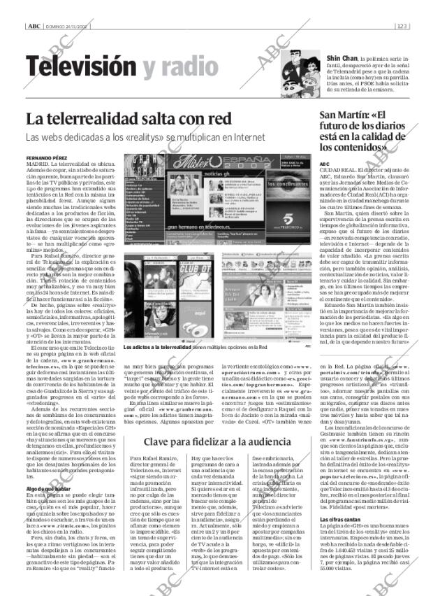 ABC MADRID 24-11-2002 página 123
