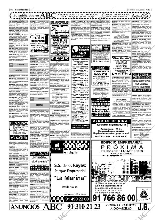 ABC MADRID 24-11-2002 página 98