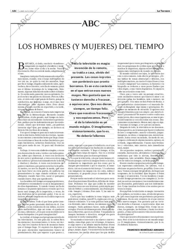 ABC MADRID 25-11-2002 página 3