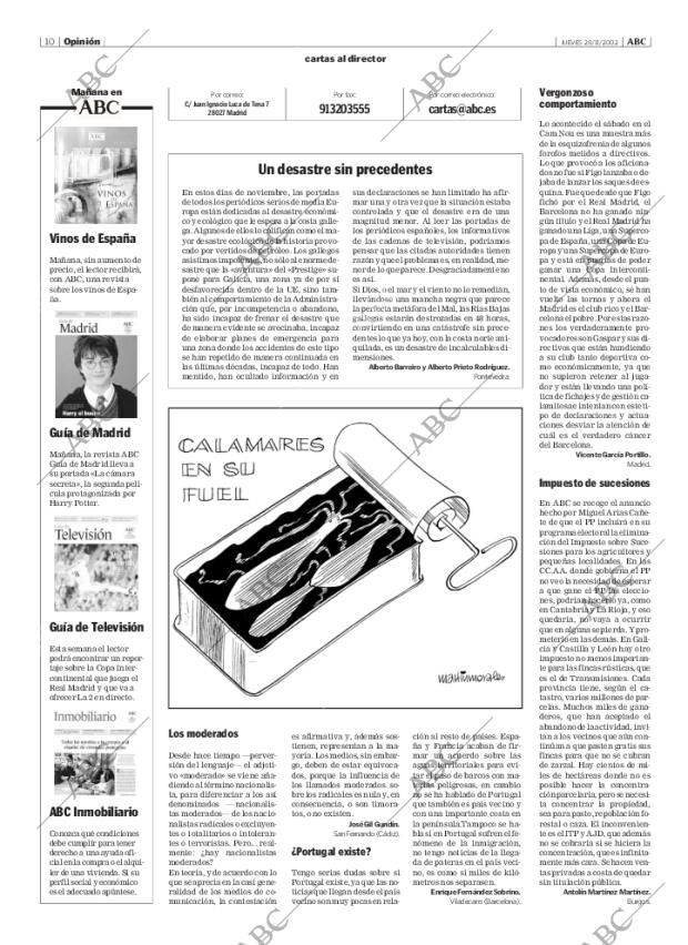 ABC MADRID 28-11-2002 página 10