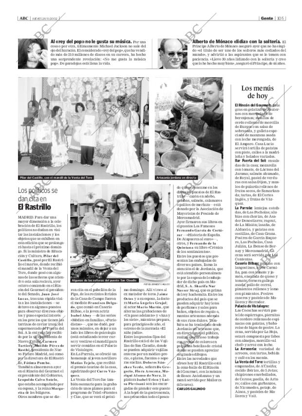 ABC MADRID 28-11-2002 página 105