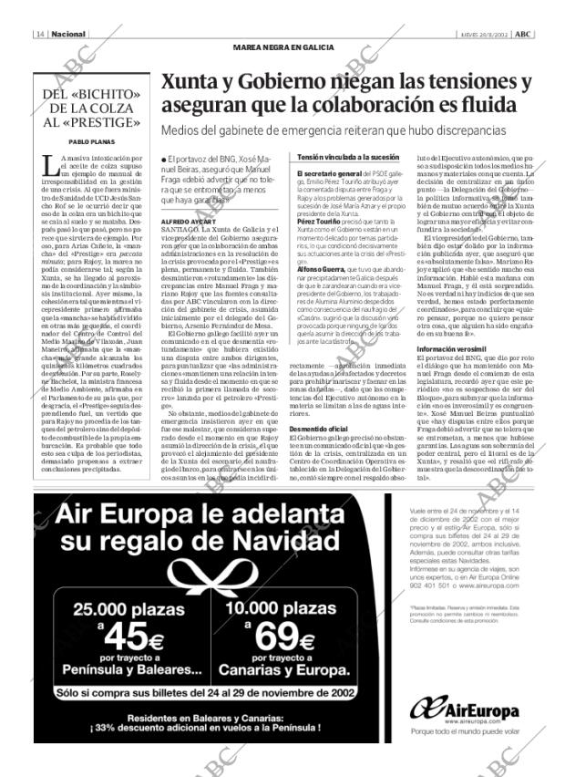 ABC MADRID 28-11-2002 página 14