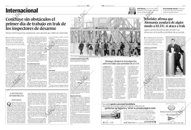 ABC MADRID 28-11-2002 página 27