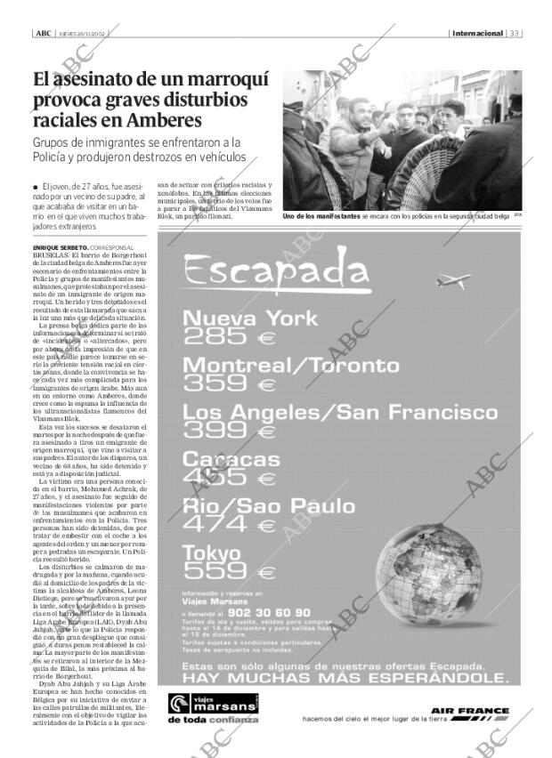 ABC MADRID 28-11-2002 página 33