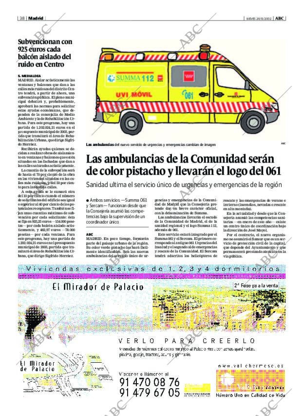 ABC MADRID 28-11-2002 página 38