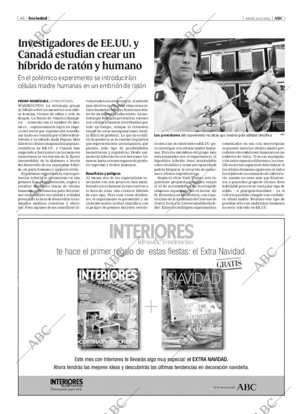 ABC MADRID 28-11-2002 página 46