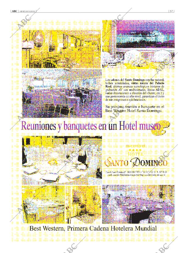 ABC MADRID 28-11-2002 página 57
