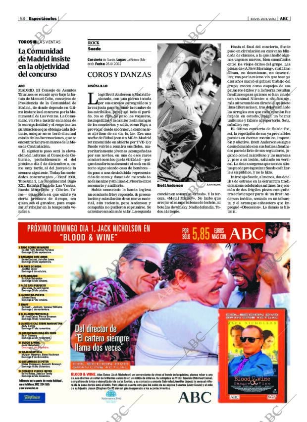 ABC MADRID 28-11-2002 página 58