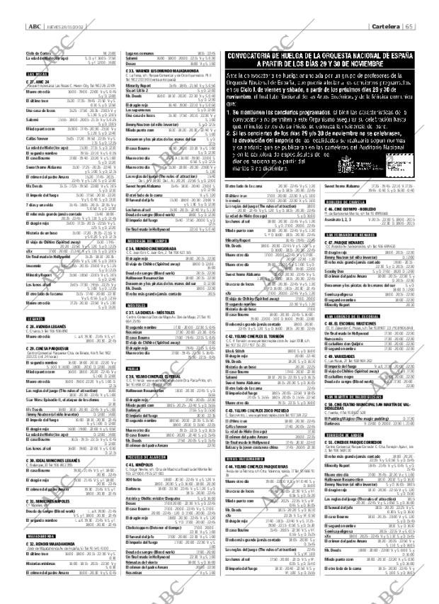 ABC MADRID 28-11-2002 página 65