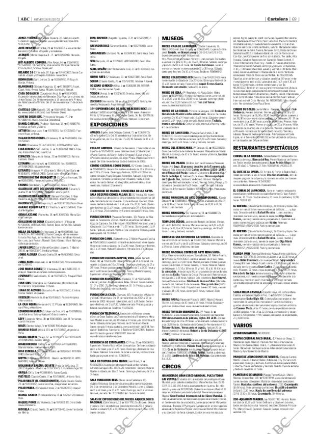 ABC MADRID 28-11-2002 página 69
