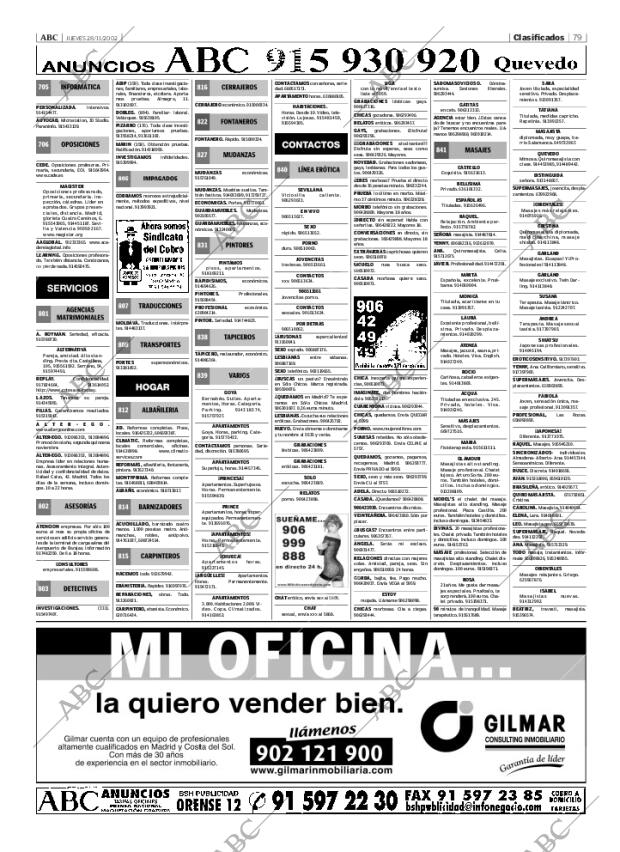 ABC MADRID 28-11-2002 página 79
