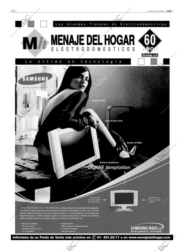 ABC MADRID 28-11-2002 página 88