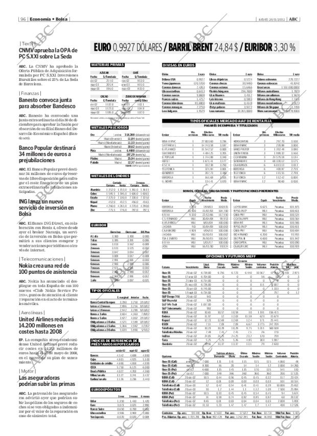 ABC MADRID 28-11-2002 página 96
