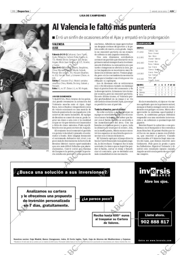 ABC MADRID 28-11-2002 página 99