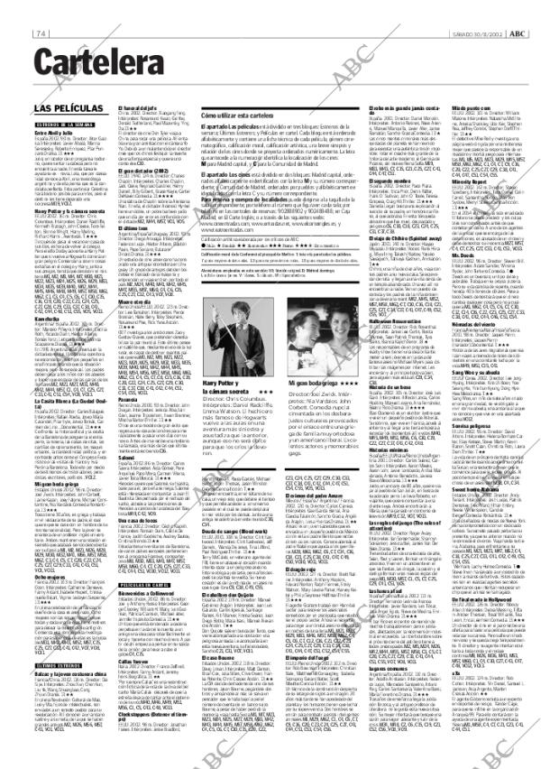 ABC MADRID 30-11-2002 página 74