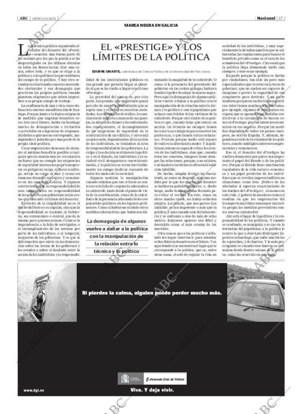 ABC MADRID 05-12-2002 página 17