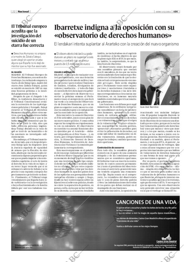 ABC MADRID 05-12-2002 página 22