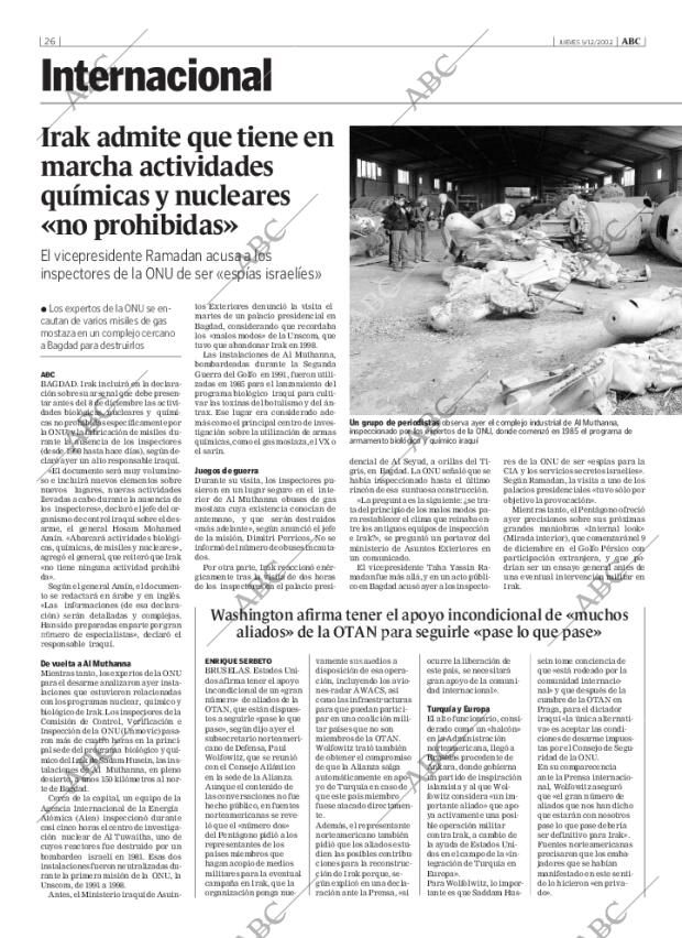 ABC MADRID 05-12-2002 página 26