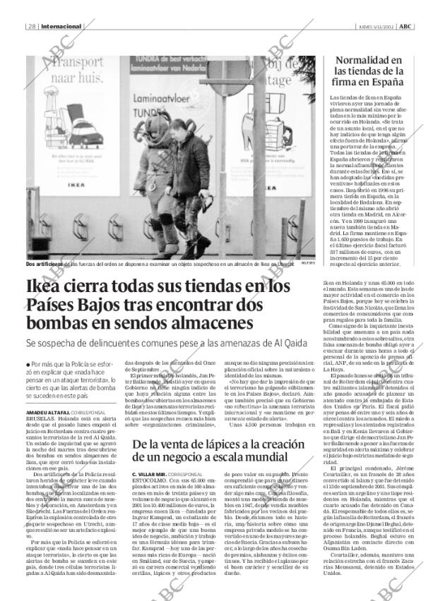 ABC MADRID 05-12-2002 página 28