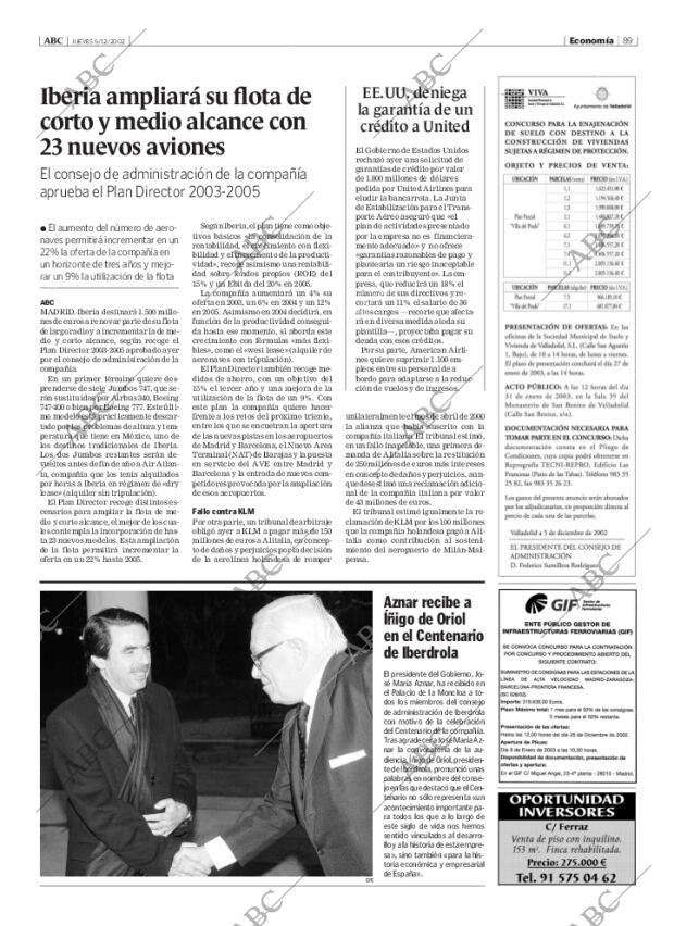ABC MADRID 05-12-2002 página 89