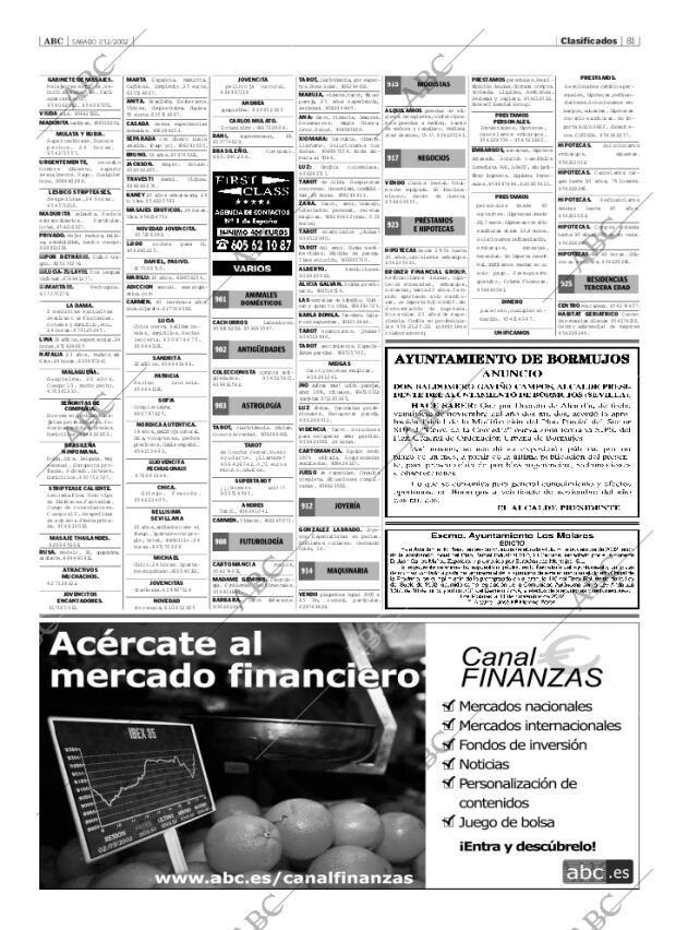 ABC SEVILLA 07-12-2002 página 81