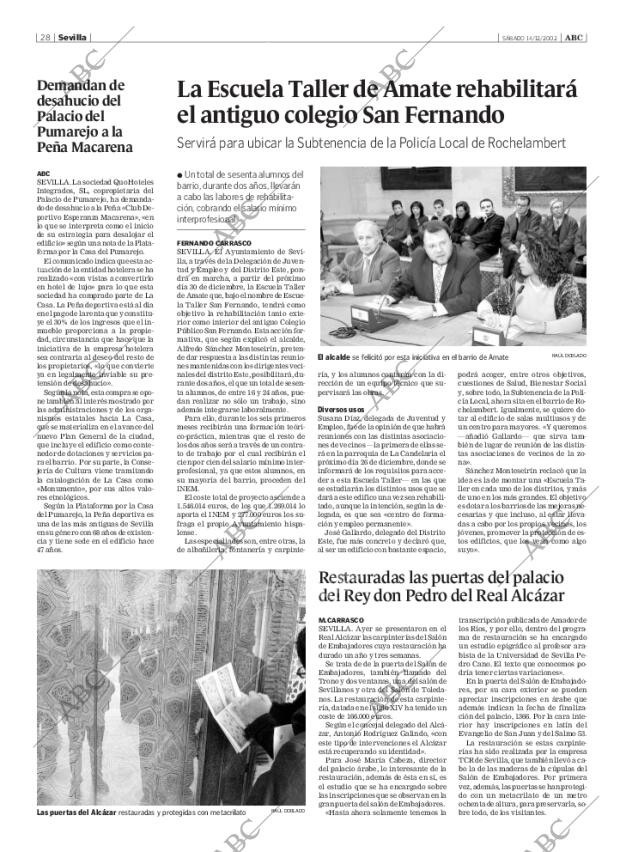 ABC SEVILLA 14-12-2002 página 28