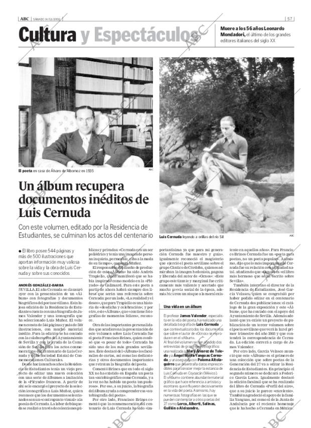 ABC SEVILLA 14-12-2002 página 57