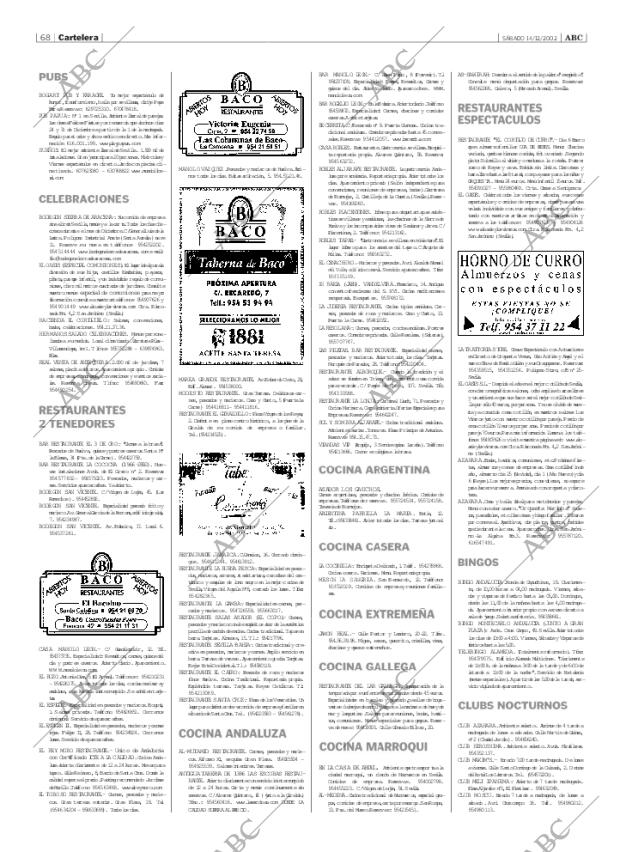 ABC SEVILLA 14-12-2002 página 68