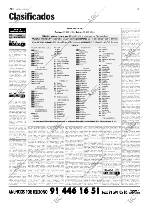 ABC SEVILLA 14-12-2002 página 71