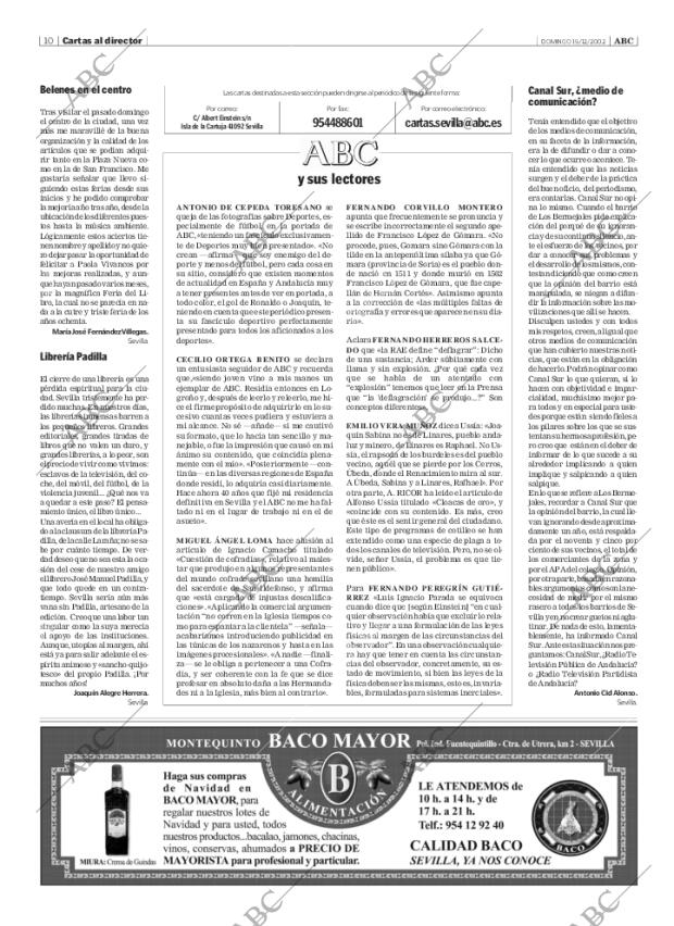 ABC SEVILLA 15-12-2002 página 10