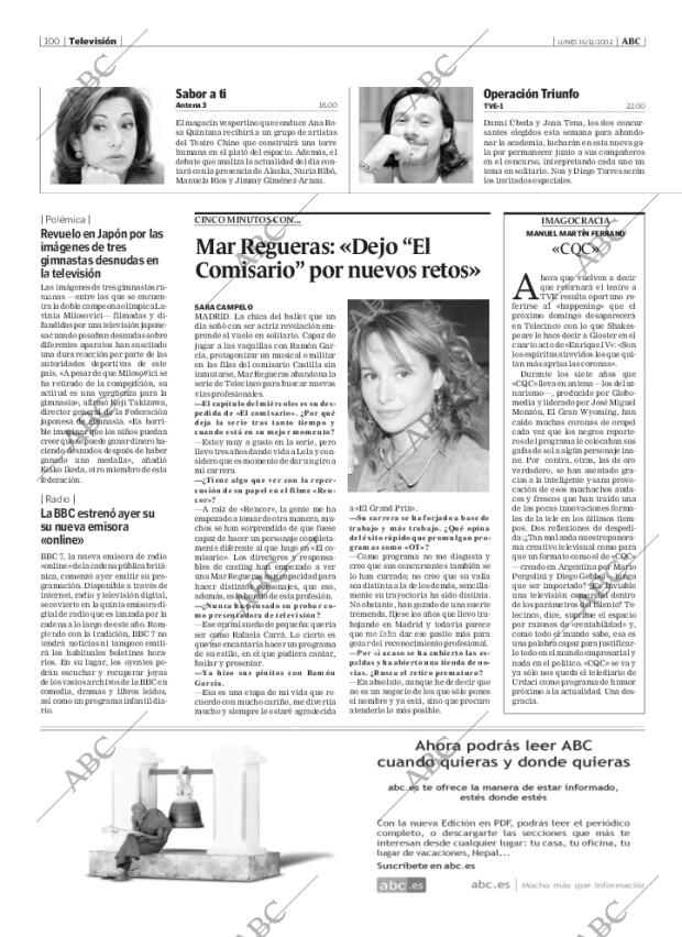 ABC MADRID 16-12-2002 página 100