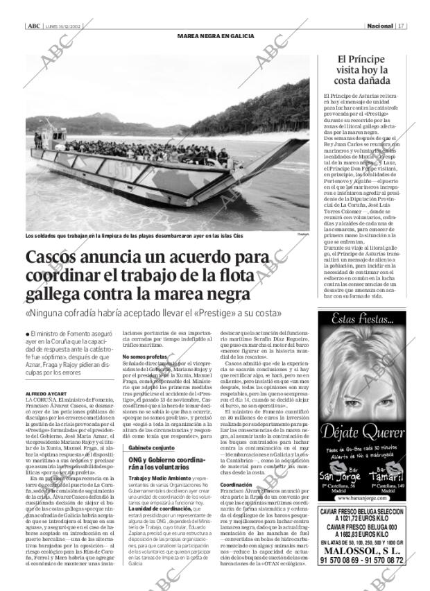 ABC MADRID 16-12-2002 página 17
