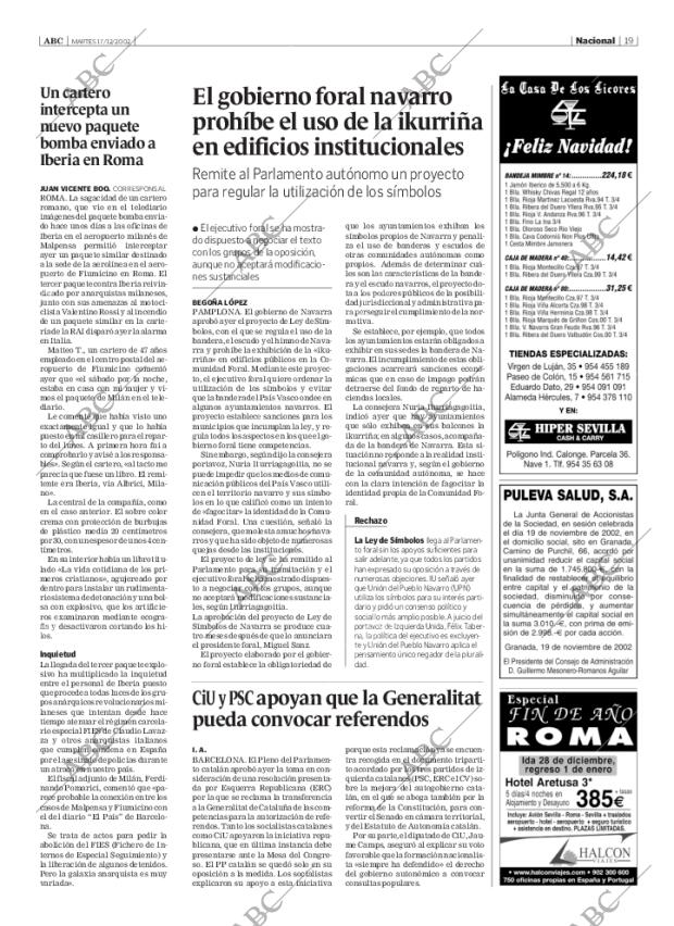 ABC SEVILLA 17-12-2002 página 19