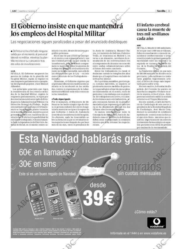 ABC SEVILLA 17-12-2002 página 31