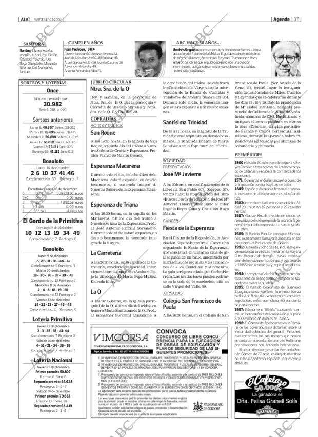 ABC SEVILLA 17-12-2002 página 37
