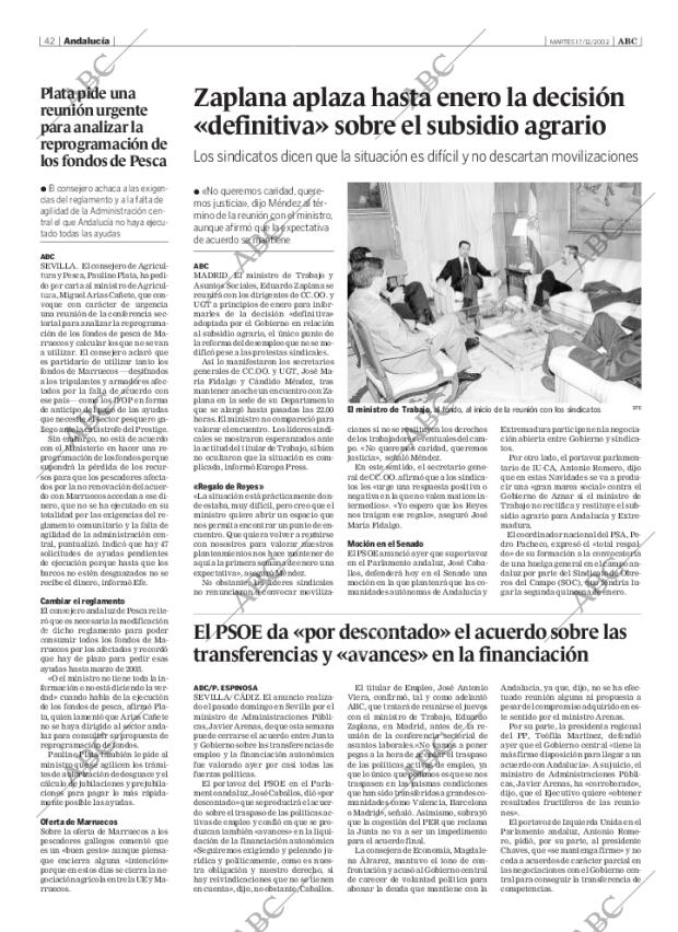 ABC SEVILLA 17-12-2002 página 42