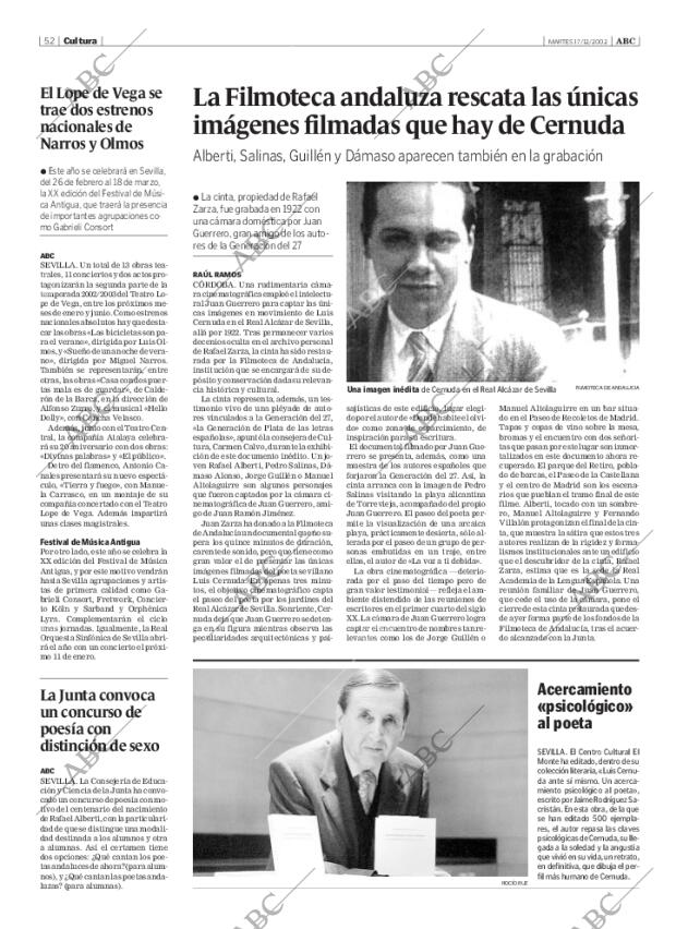 ABC SEVILLA 17-12-2002 página 52