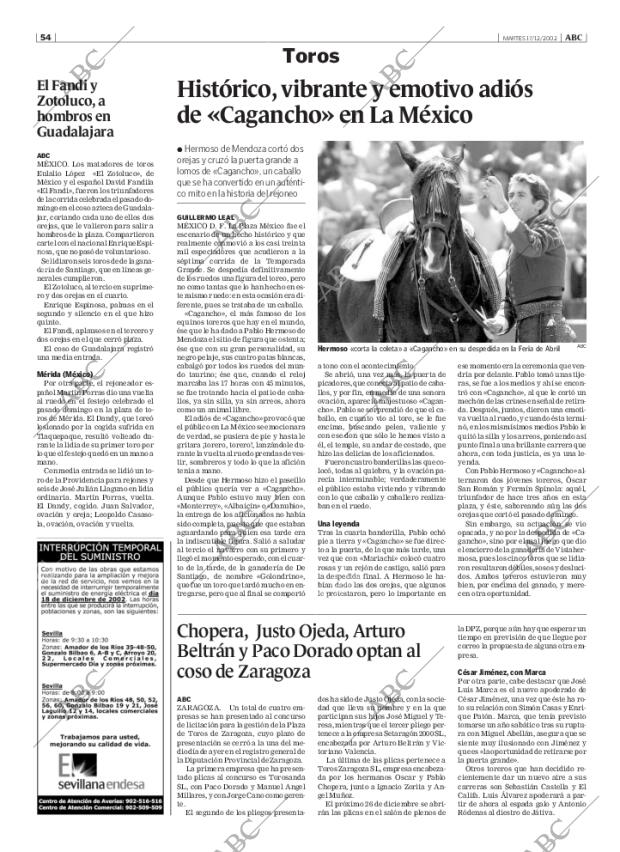 ABC SEVILLA 17-12-2002 página 54