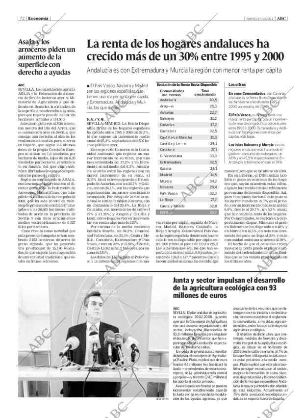 ABC SEVILLA 17-12-2002 página 72