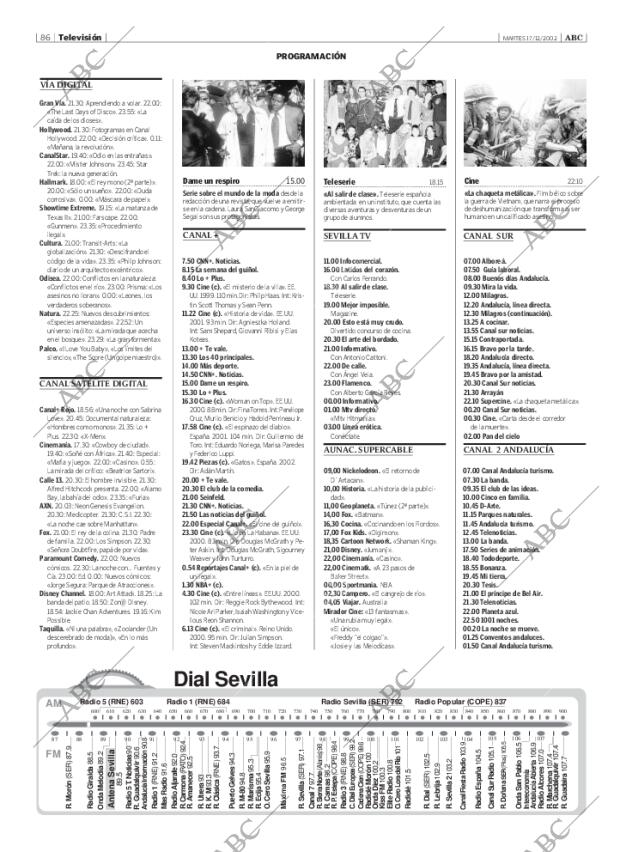 ABC SEVILLA 17-12-2002 página 86