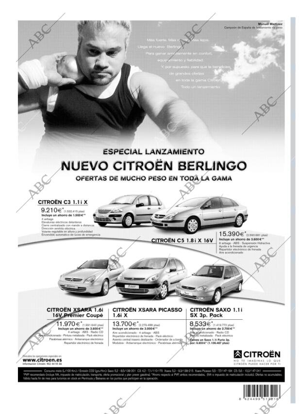 ABC MADRID 18-12-2002 página 112