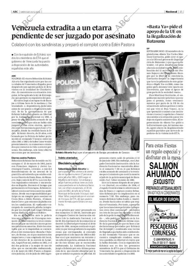 ABC MADRID 18-12-2002 página 15