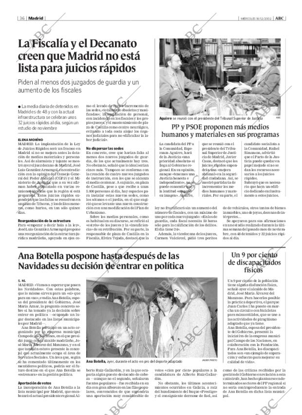 ABC MADRID 18-12-2002 página 36