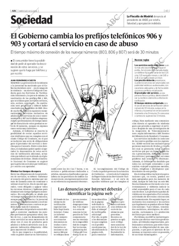 ABC MADRID 18-12-2002 página 43