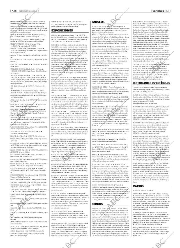 ABC MADRID 18-12-2002 página 65