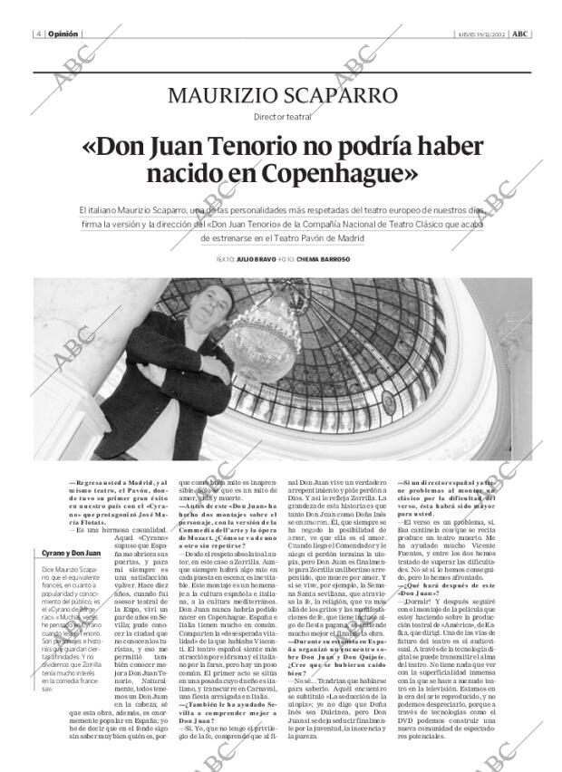 ABC MADRID 19-12-2002 página 4